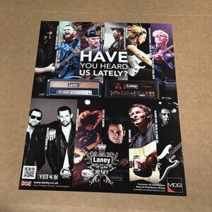 Ben Howard / Madden Bros / Killswitch Engage - Laney Amps - 2015 Print Ad